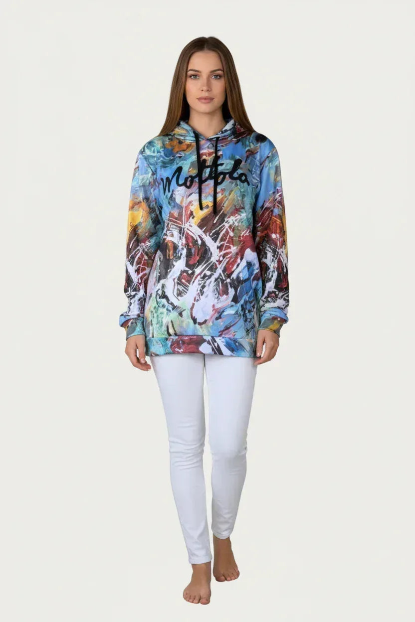 Fil Mottola - Abstract Wearable Art Hoodie - Filmottola
