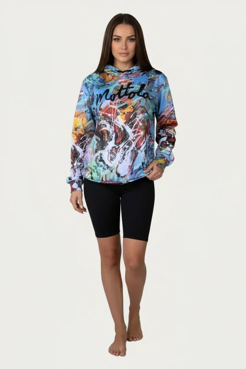 Fil Mottola - Abstract Wearable Art Hoodie - Filmottola