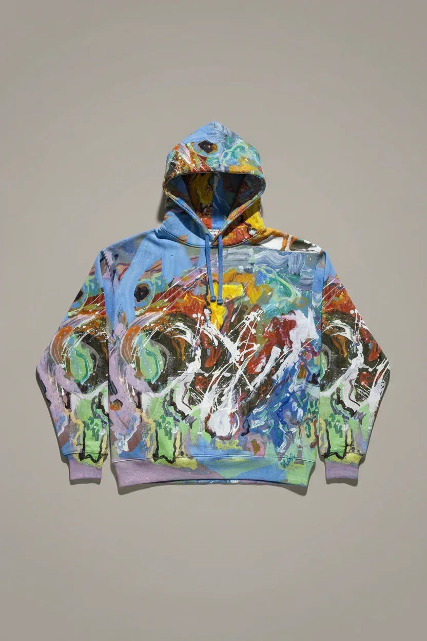 Fil Mottola - Abstract Wearable Art Hoodie - Filmottola